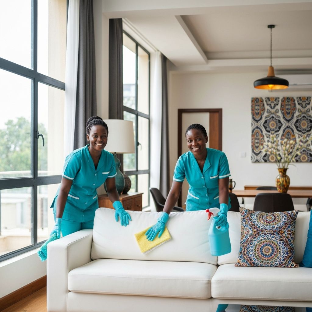 Professional Natocho cleaning team in Nairobi